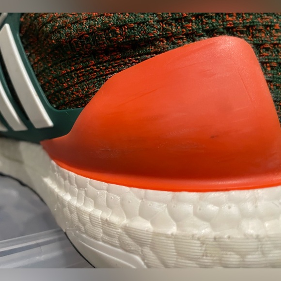 Adidas Ultraboost 4.0 Miami Hurricane men’s 11 - Picture 4 of 10